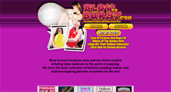 Desktop Screenshot of blowtoburst.com
